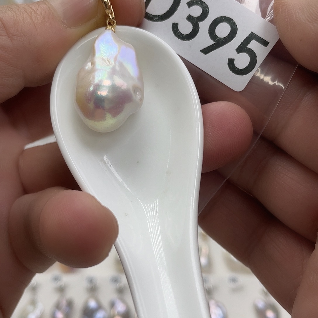 淡水珍珠颈饰银S925镶嵌喜*儿