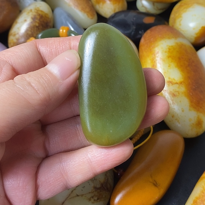 小***刀和田玉未镶嵌挂件