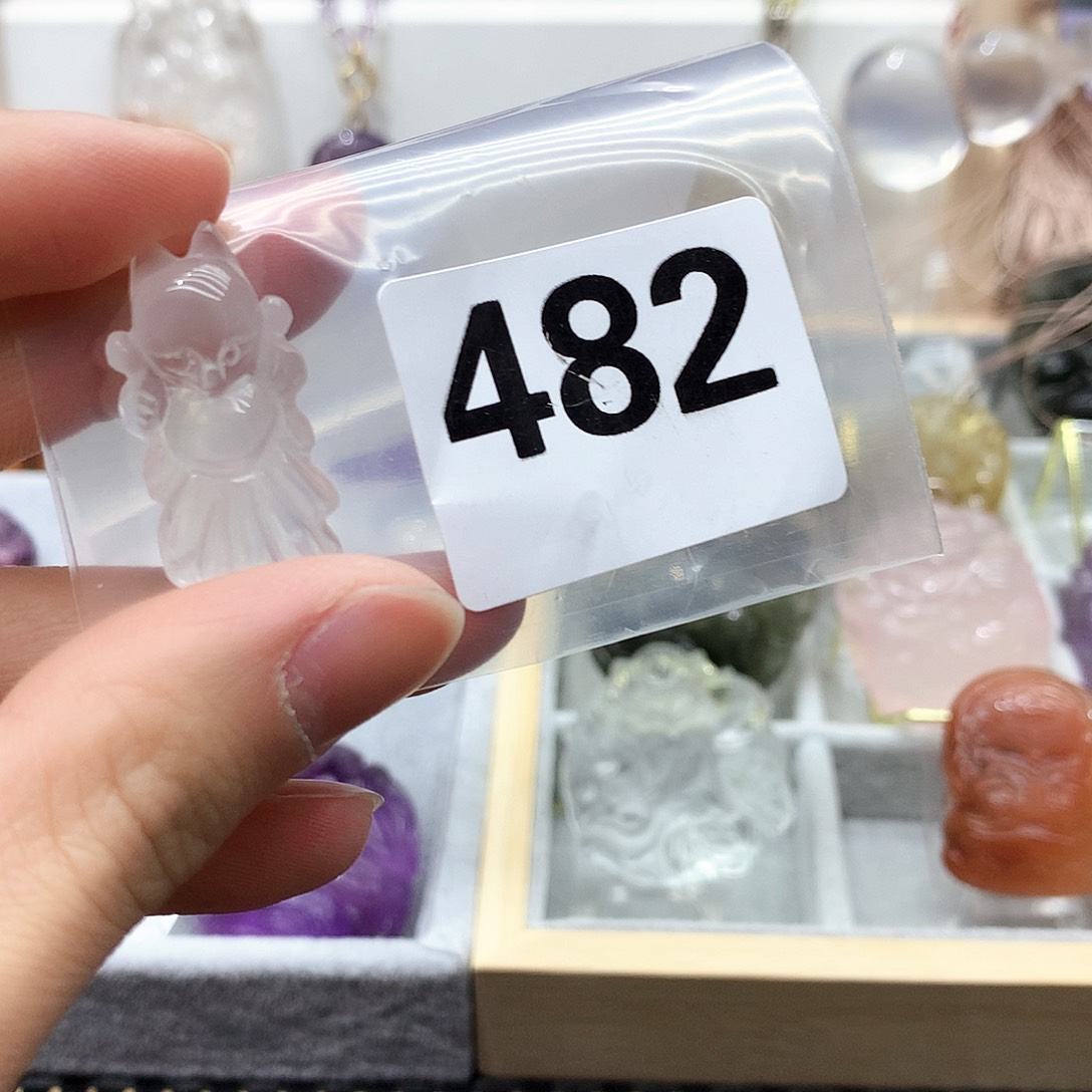 水晶颈饰未镶嵌吊坠