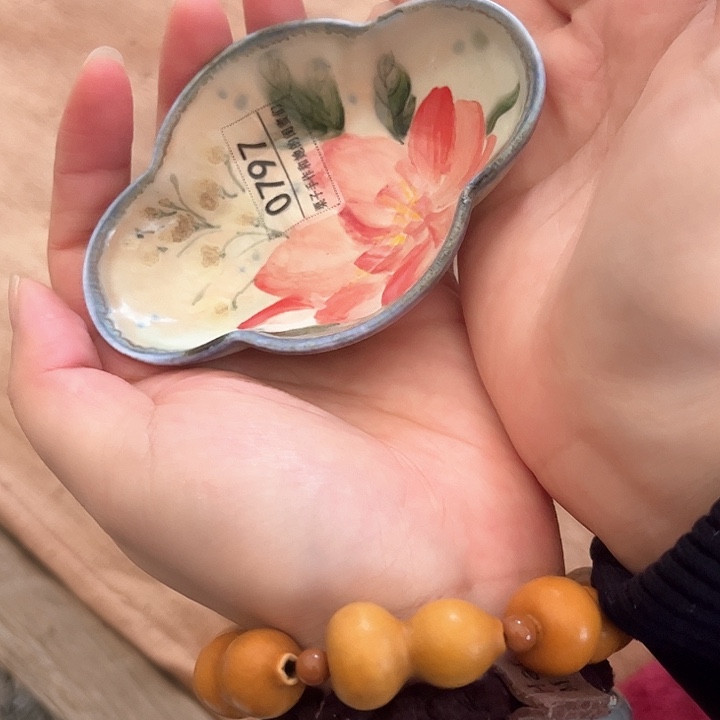 瓷片小****子手工制作工艺制作0797