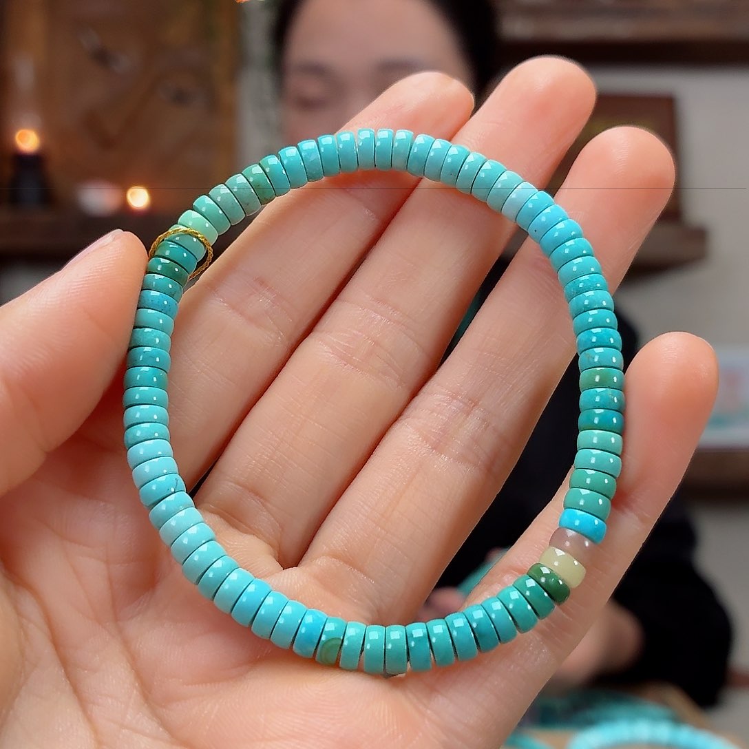 未镶嵌绿松石珠宝奇石