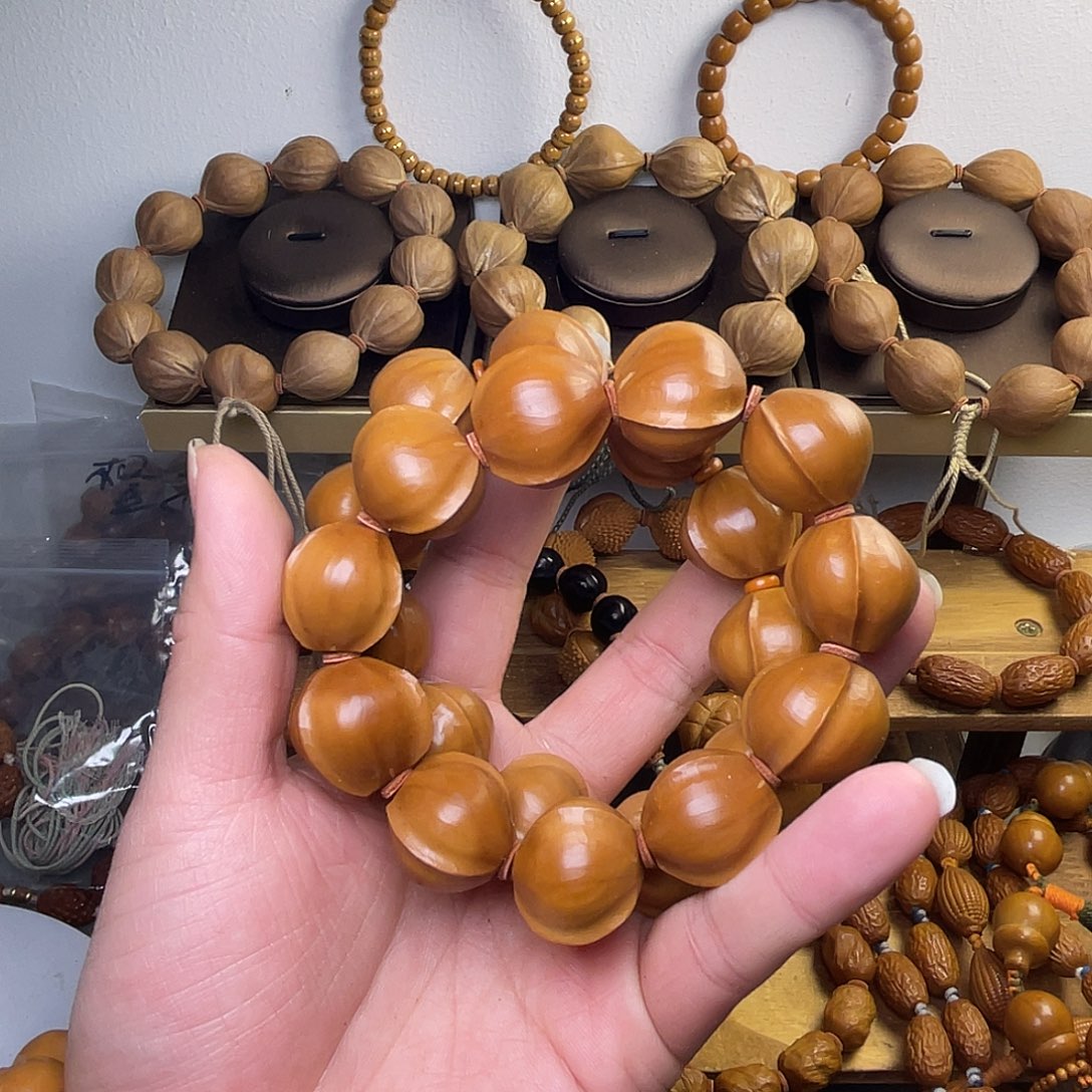 橄榄核手串/手链2.1鲨鱼背