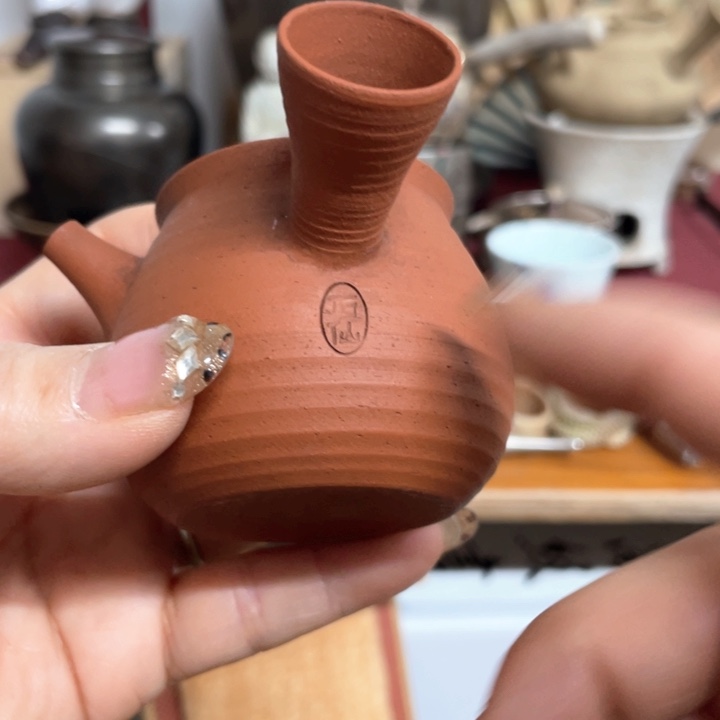 紫砂茶杯笃行不怠行稳致远