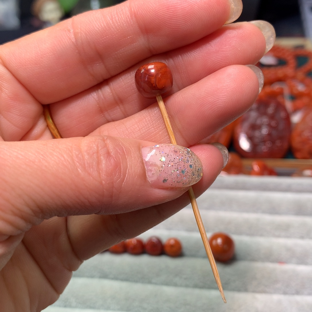 【闪购商品】南红玛瑙9+圆珠未镶嵌