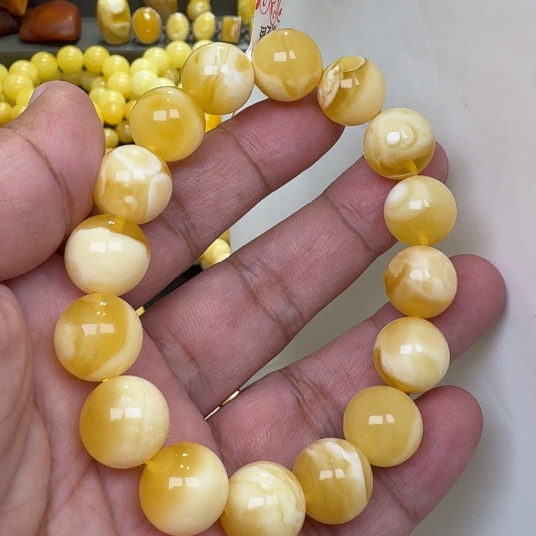 蜜蜡裸石未镶嵌W*.13加22.8克