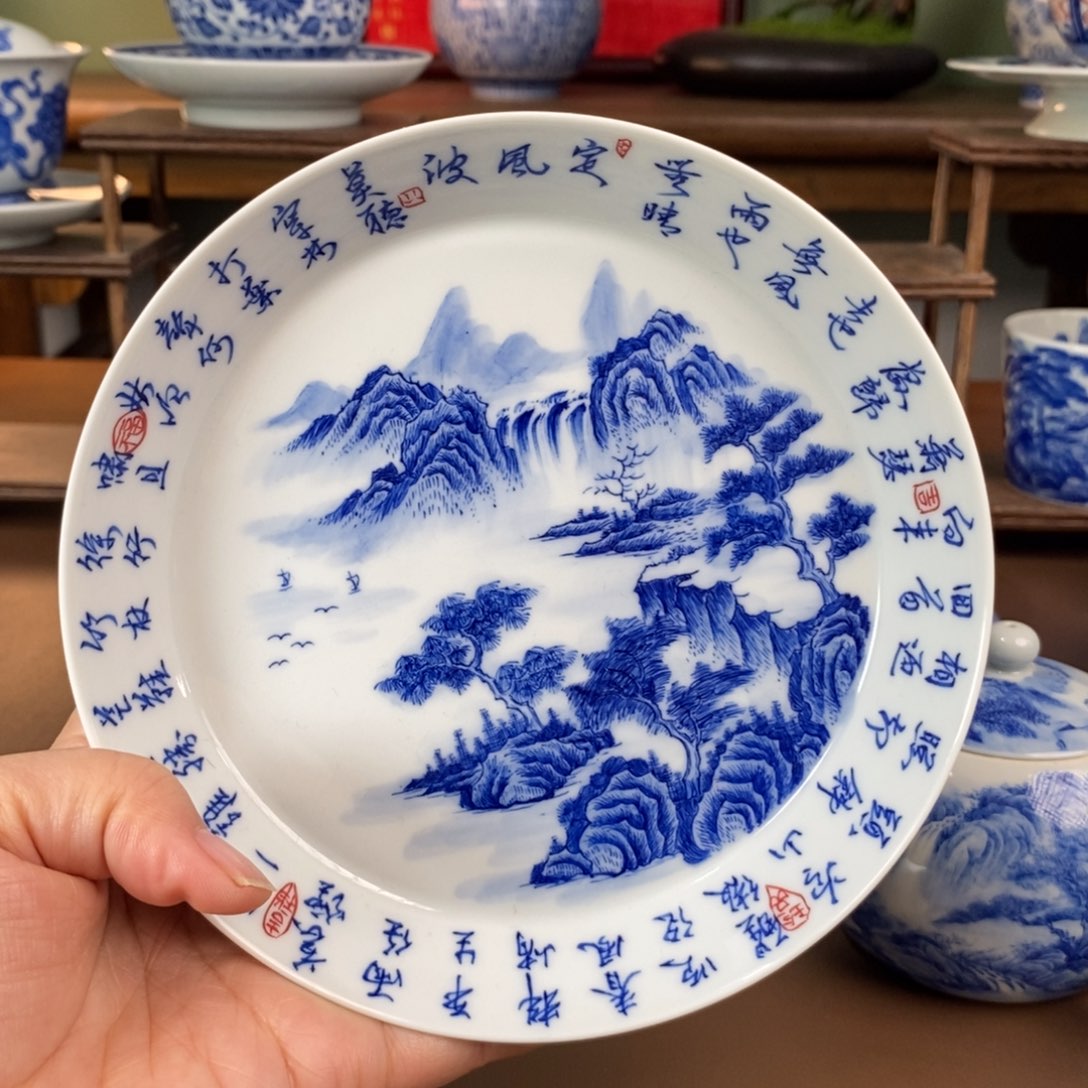 景德镇陶瓷手工手绘