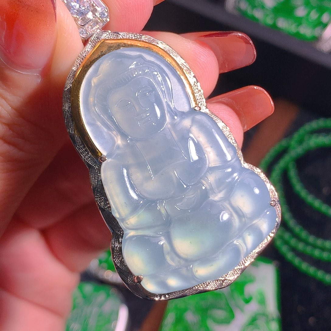 翡翠吊坠(不含链)未镶嵌