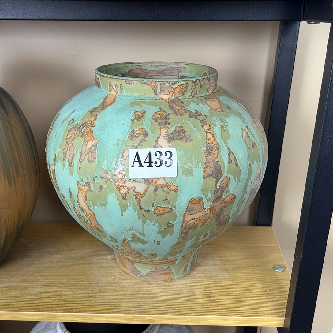 陶瓷433花瓶摆件创意的