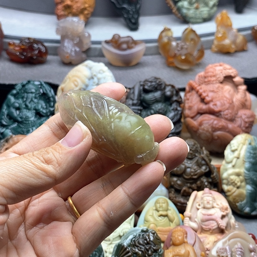 【闪购商品】未镶嵌吊坠定制玛瑙