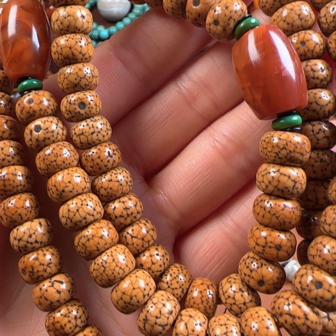 文玩核桃手串大*蜂搭配菩提