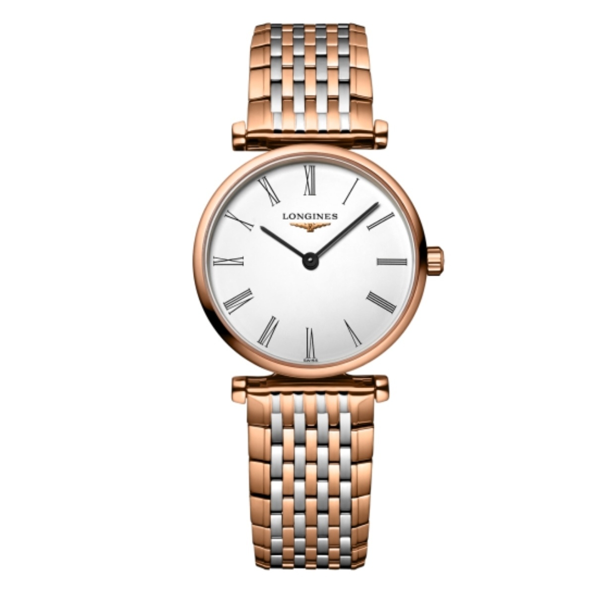 99新 Longines/浪琴 嘉岚石英8689/L4.709.1.21.7/24mm公价11000