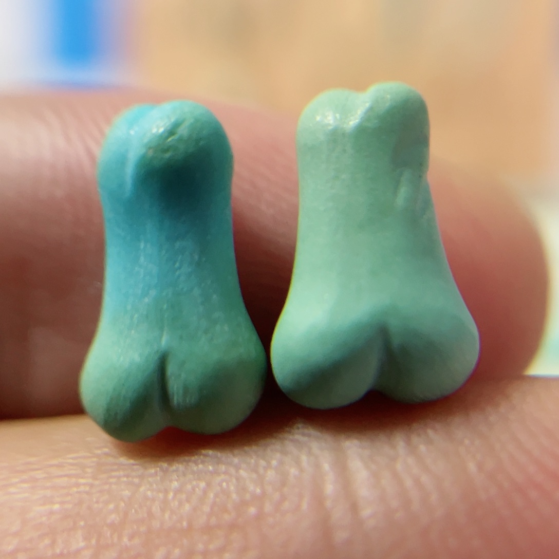 绿松石配饰未镶嵌