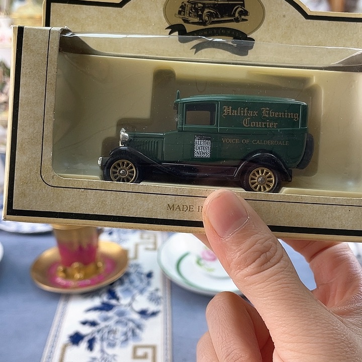 中古欧瓷瓷器小房子