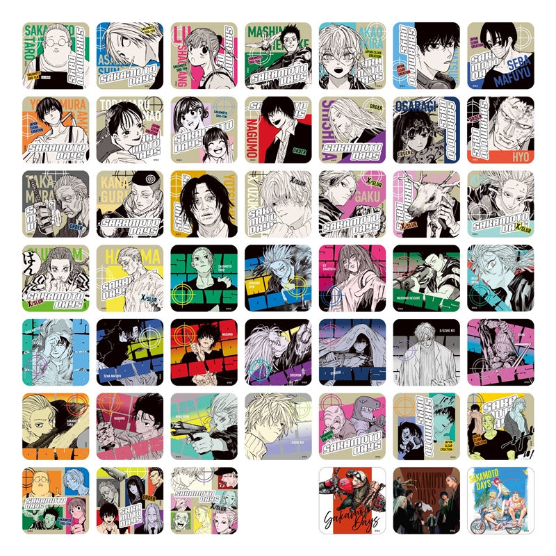 【坂本日常】JS原画杯垫第一弹 潮玩盲盒拆卡