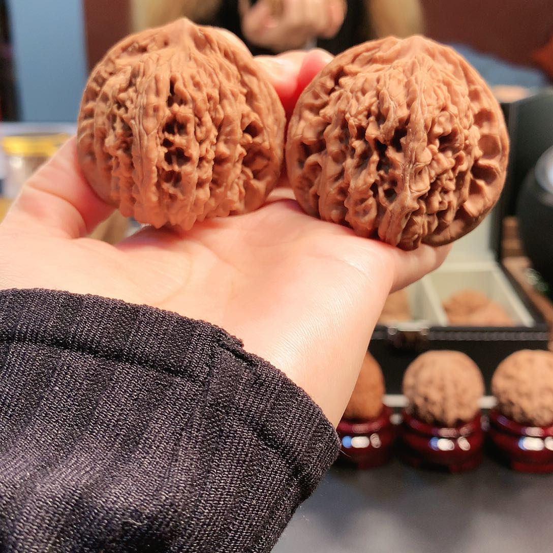 【闪购商品】吊坠文玩核桃精品四座楼 49尺