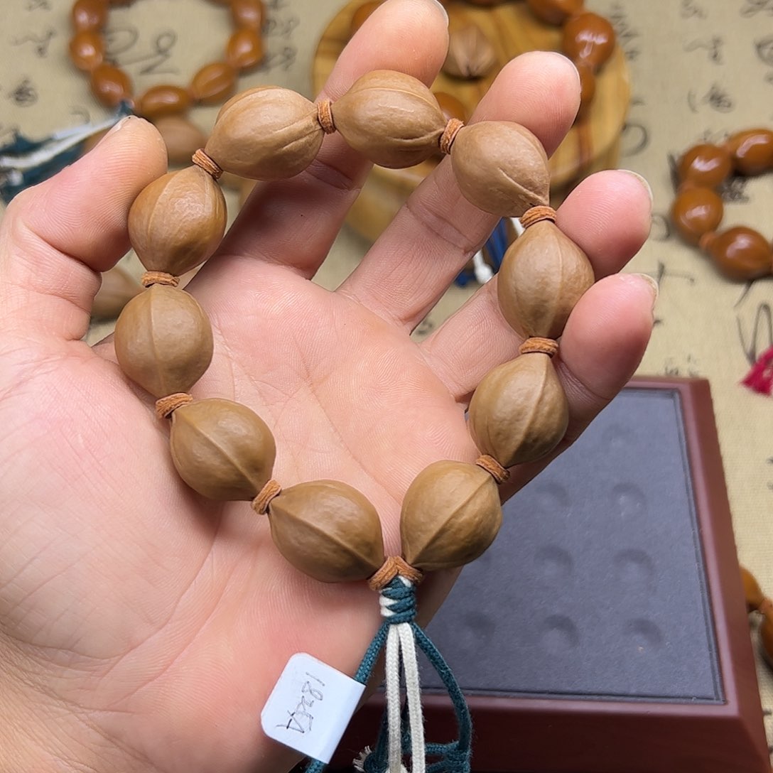 橄榄核手串/手链T****啊橄榄核梅林铁核1825边度同尺