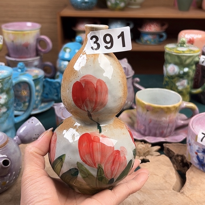 杯景德镇陶瓷手绘作品391