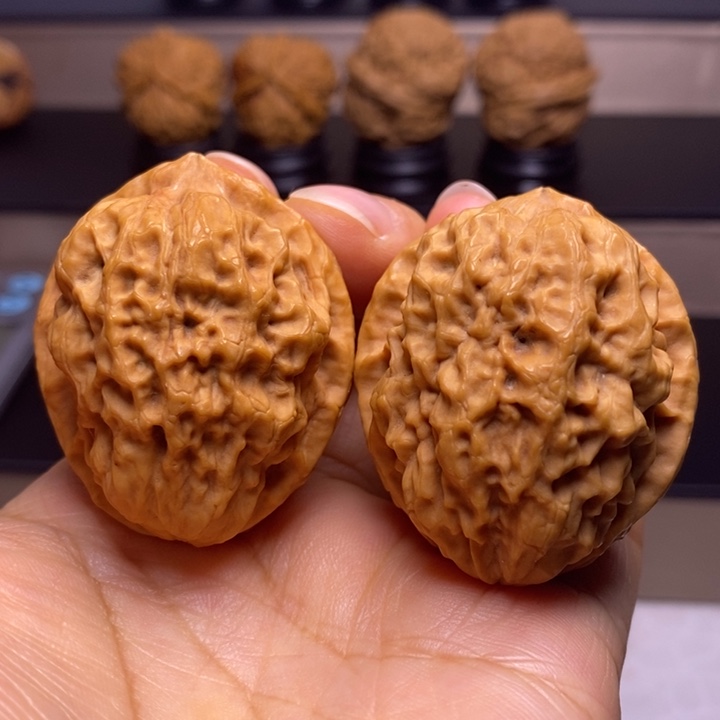 文玩核桃把件佛手疙瘩包40