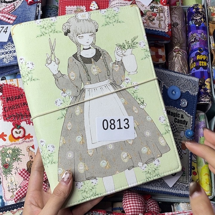 织绣A5活页不带纸813 