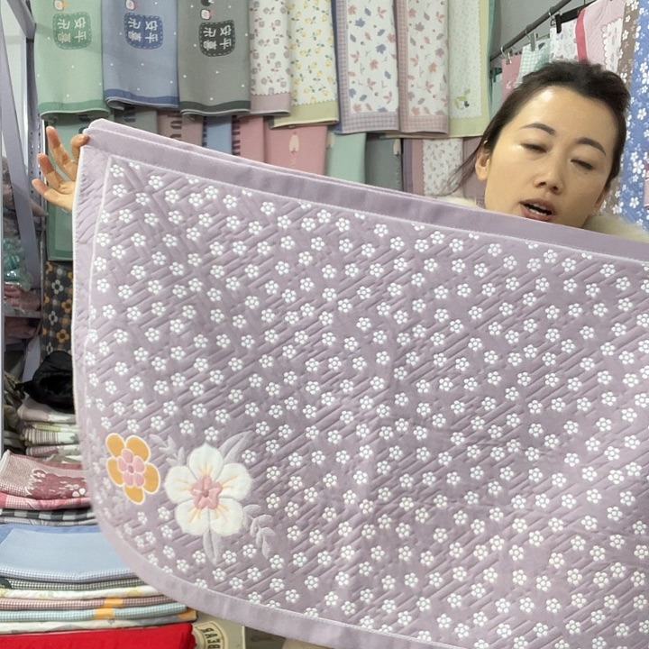 棉特价促销紫色梅花