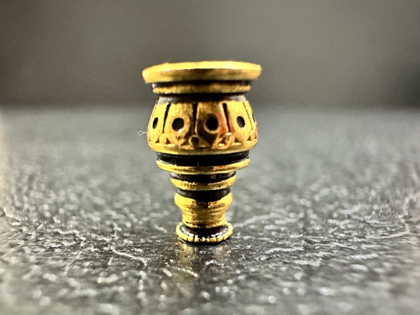 925银银制品 法眼塔头配饰一个6mm