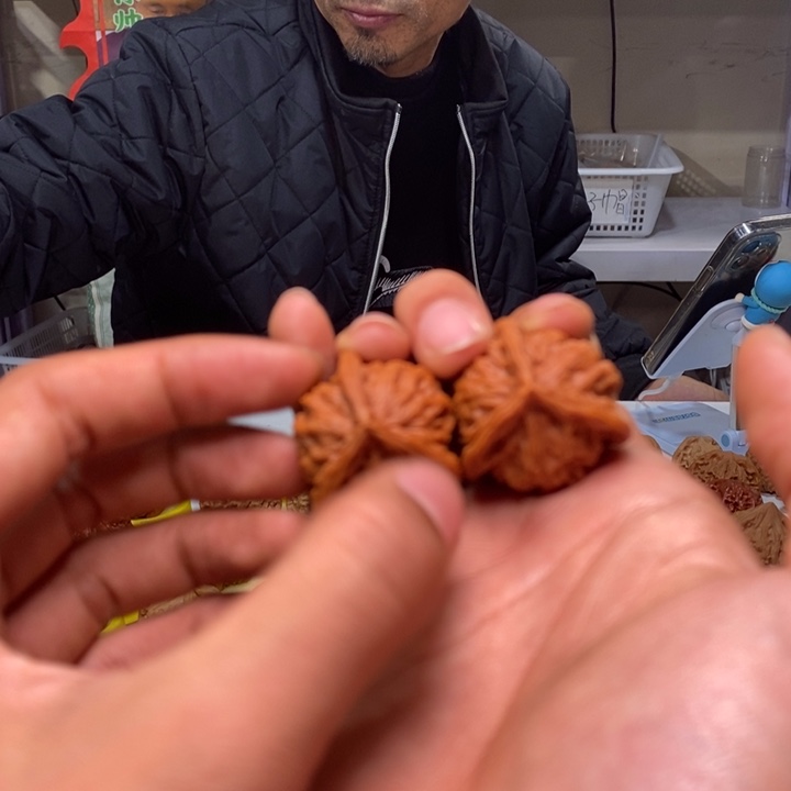 文玩核桃吊坠文玩核桃高桩盘山35～