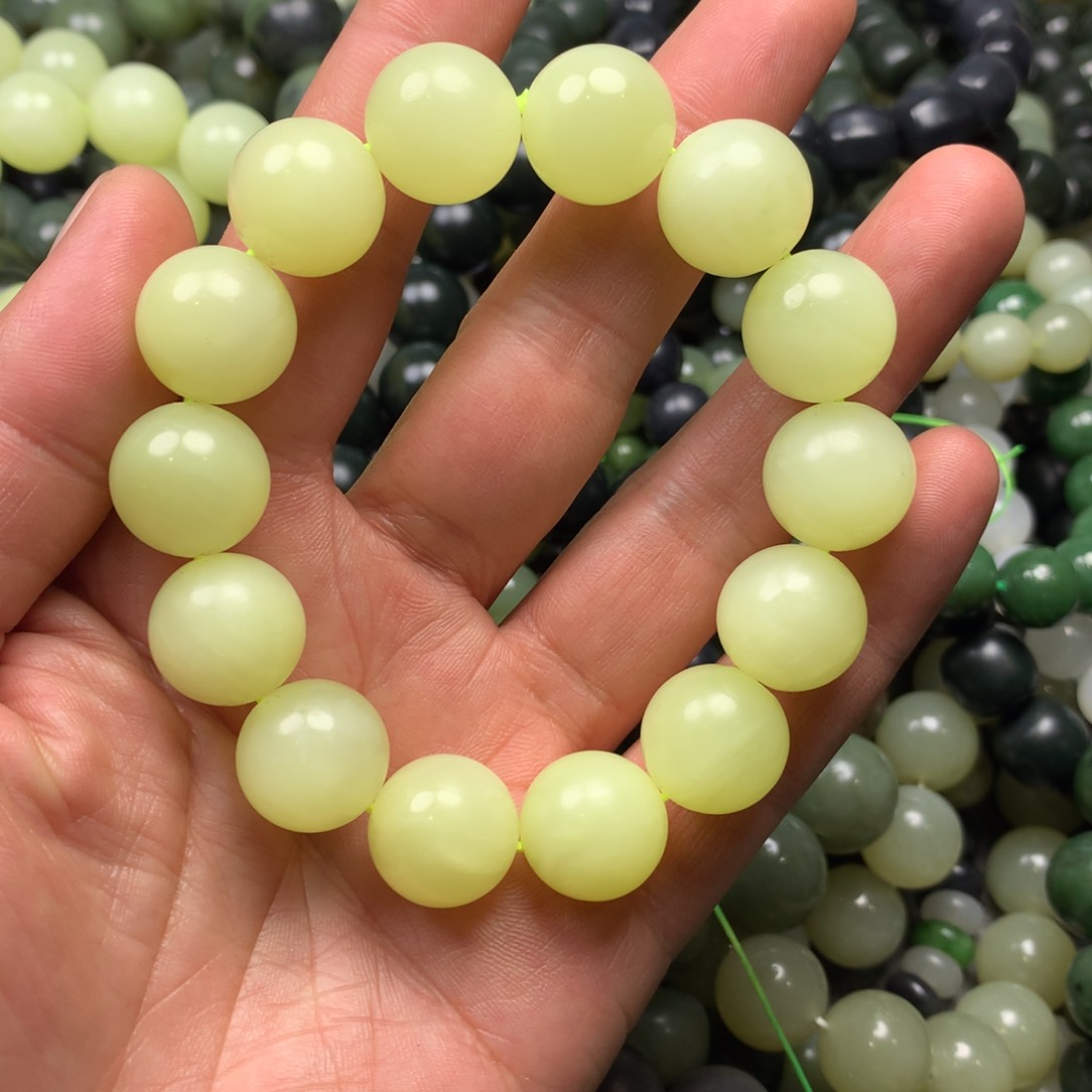 和田玉手链未镶嵌