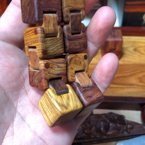 黄花梨/降香黄檀手指魔方