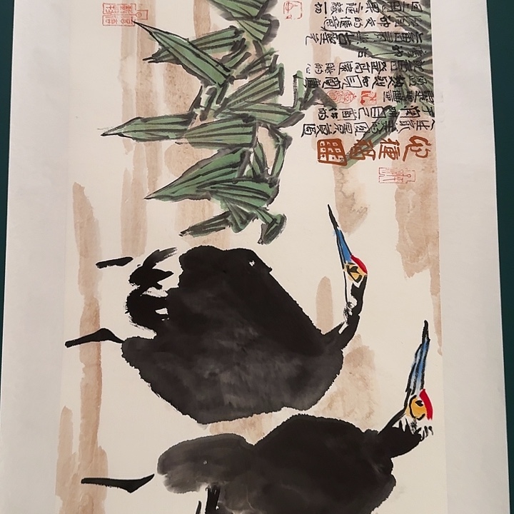 国画邹老师作品画作