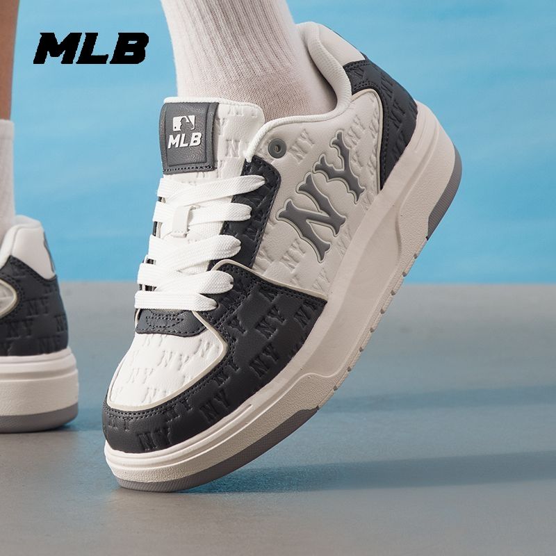 MLB正品休闲鞋男鞋女鞋2025秋季新款运动鞋低帮鞋复古板鞋学长鞋