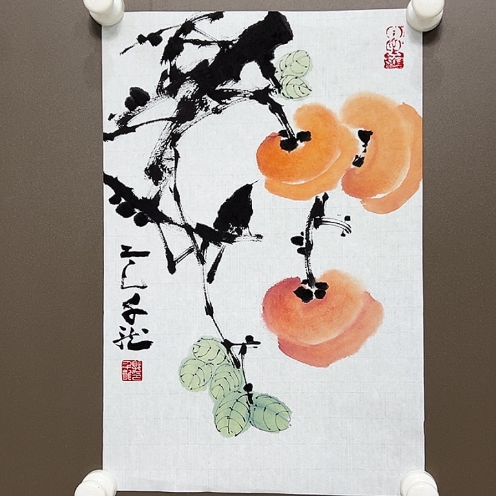 国画郭千龙   手绘原创