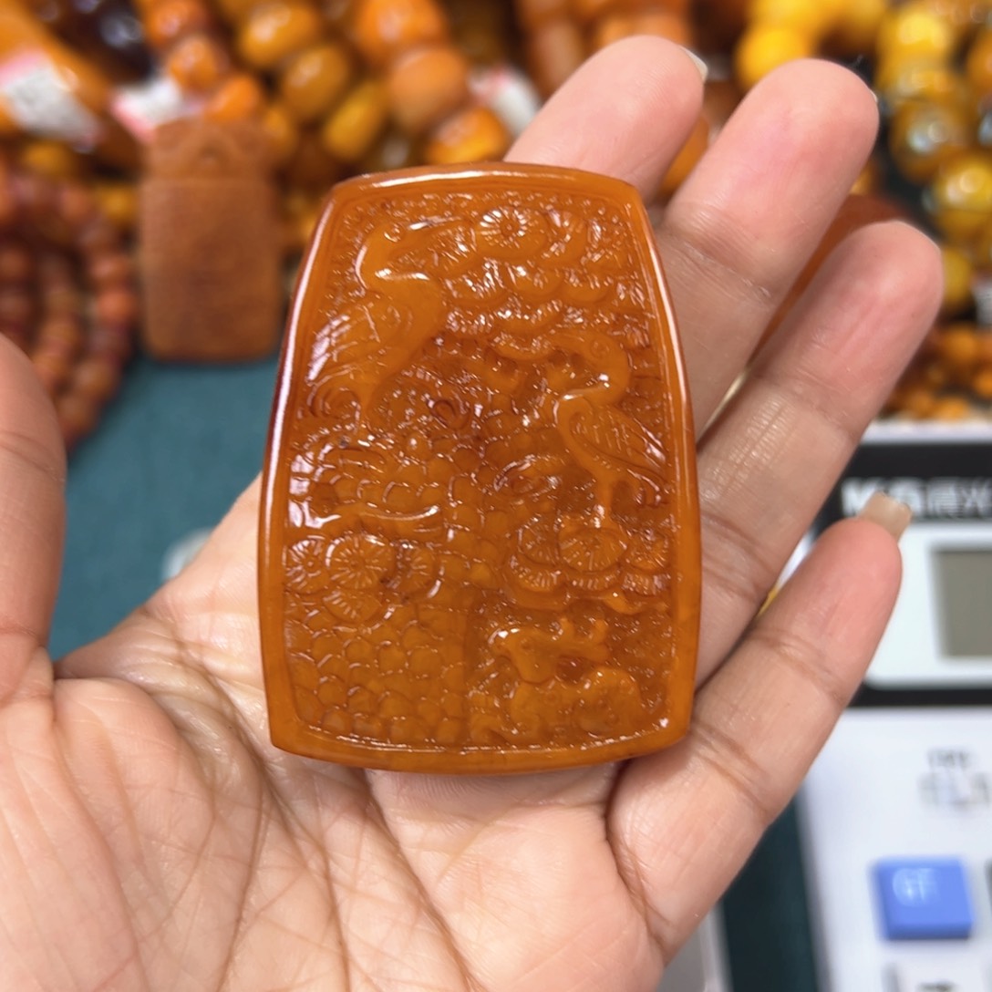 琥珀珠宝奇石未镶嵌1643