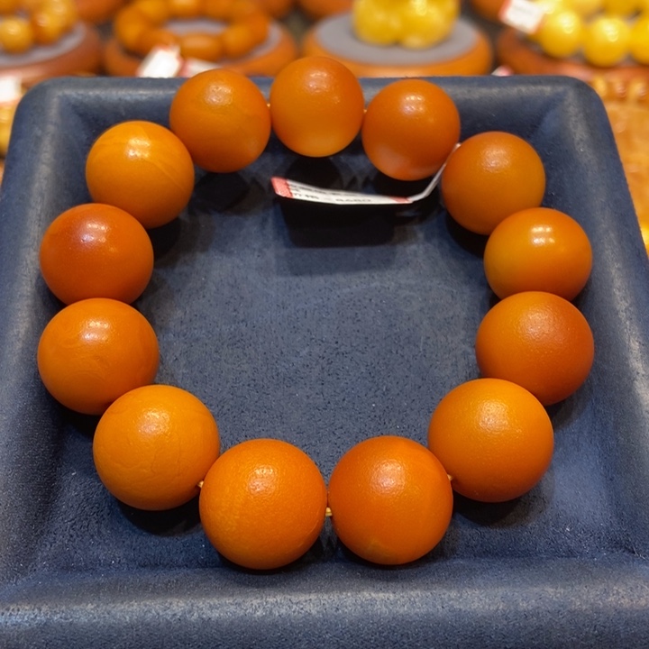 蜜蜡手链未镶嵌蜜蜡