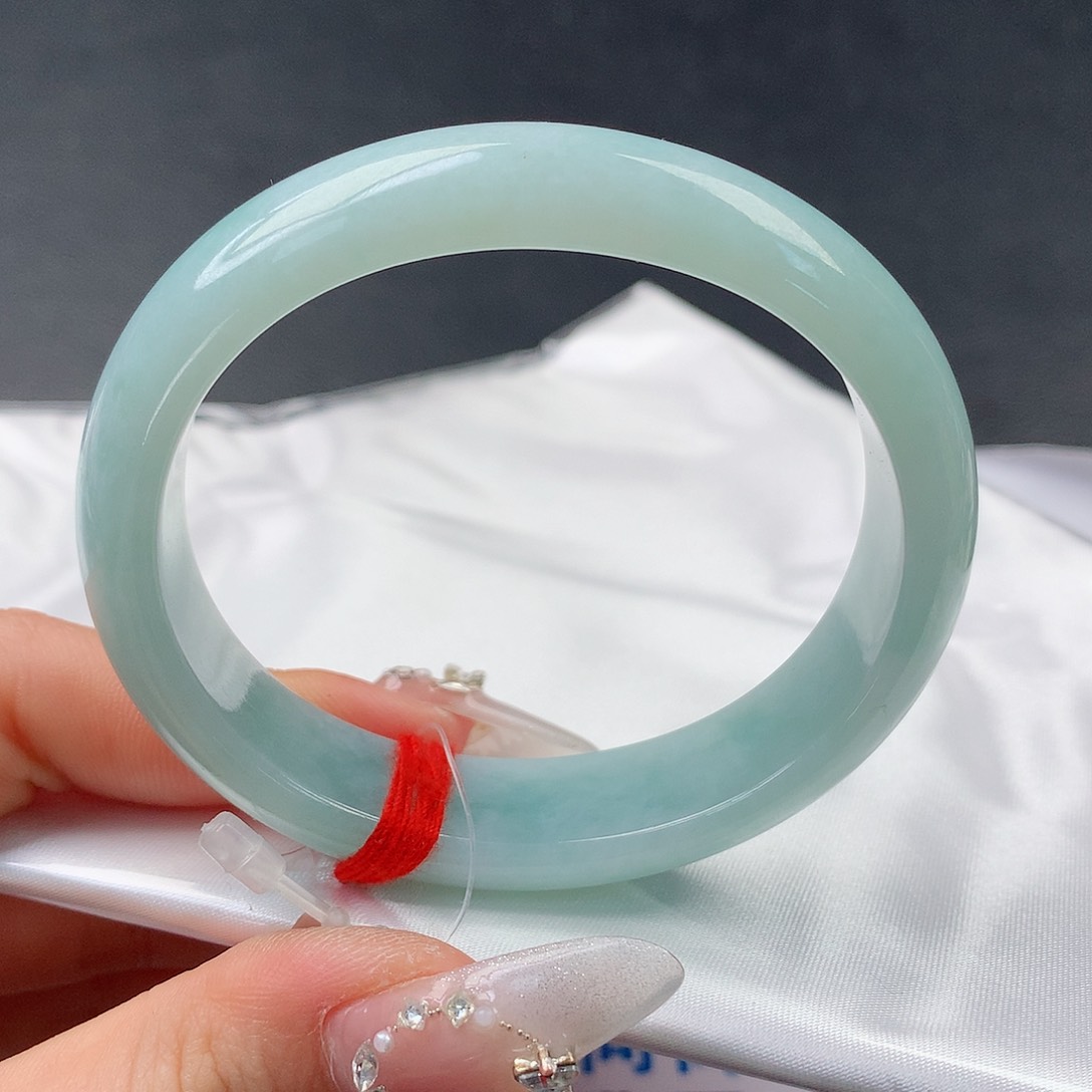 翡翠手镯未镶嵌0055贵妃55.5