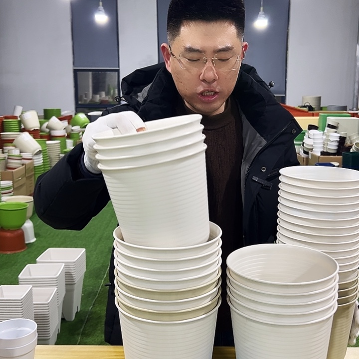 微瑕高陶口18高18白色10只无托