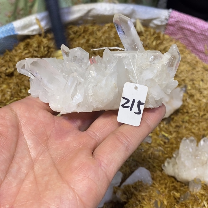 水晶水晶原石摆件未镶嵌