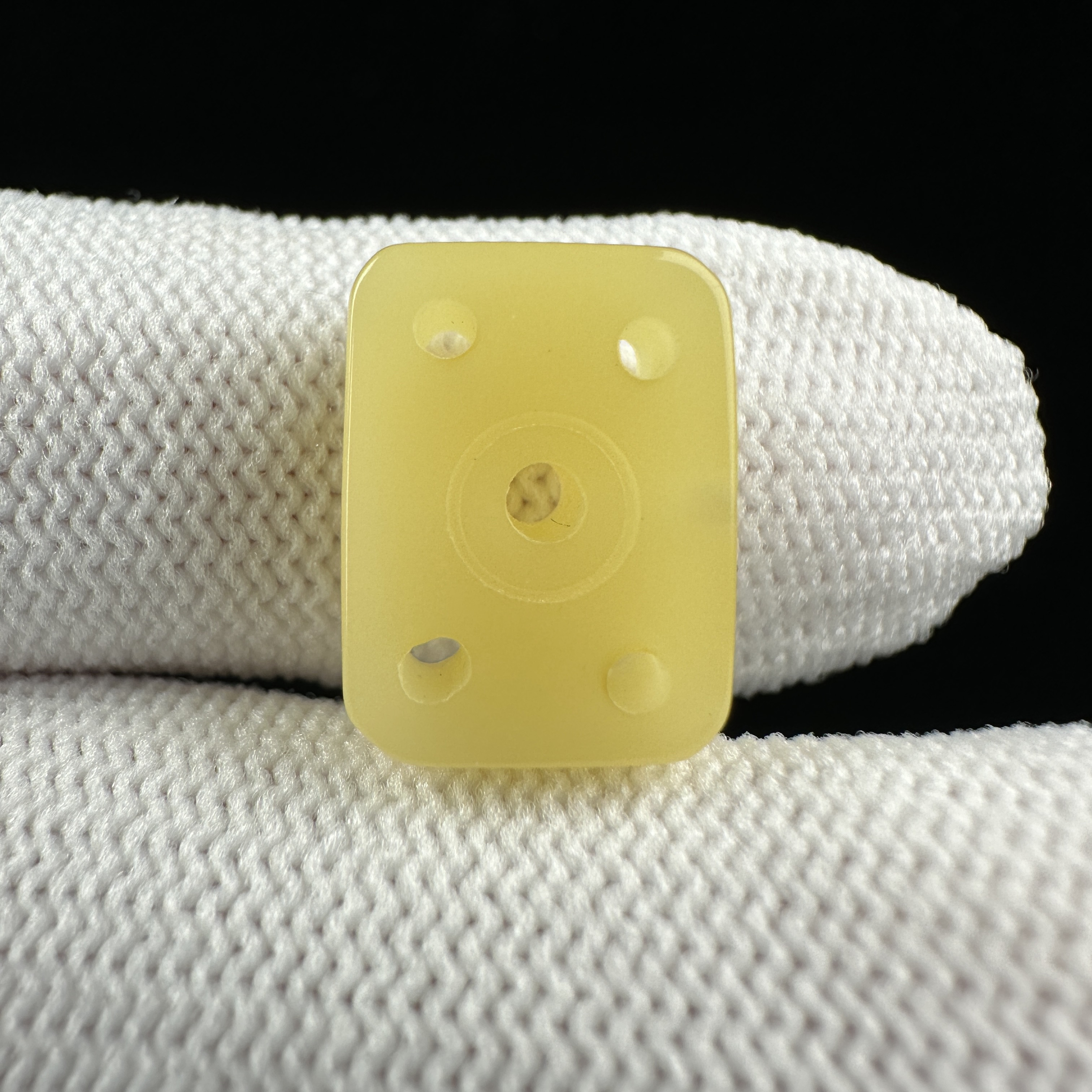 D1308天然蜜蜡 配饰 10*14*5.3mm支持复检