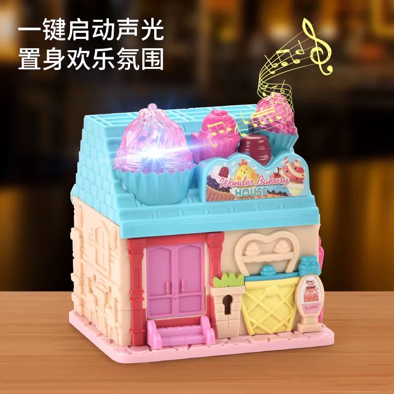 惊喜百变小屋过家家玩具芭比屋生日科学礼物