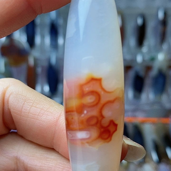 玛瑙/玉髓颈饰合金