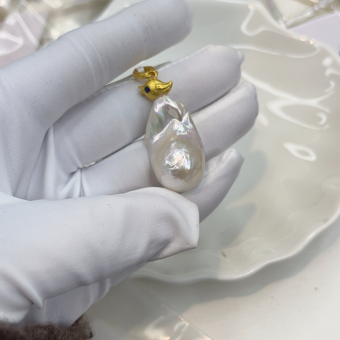 耳饰淡水珍珠合金