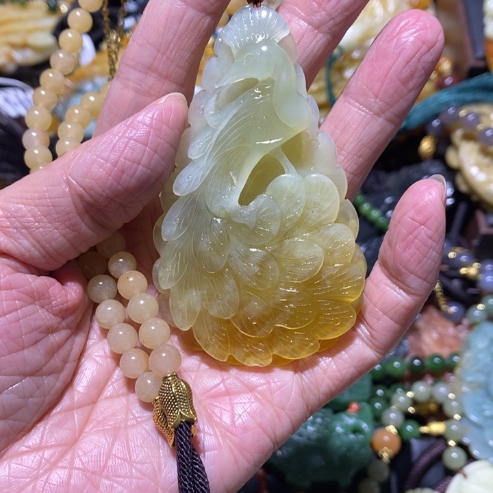 岫玉岫玉吊坠未镶嵌