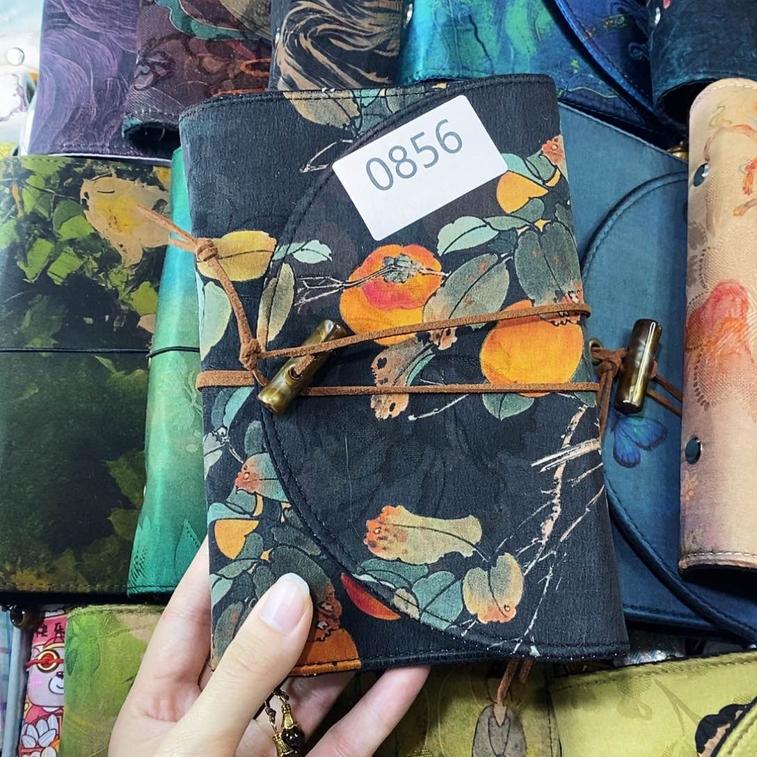 织绣香云纱A6 活页送纸0856