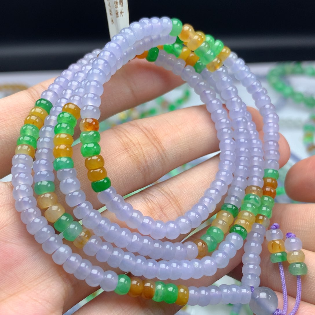 翡翠手链未镶嵌卡