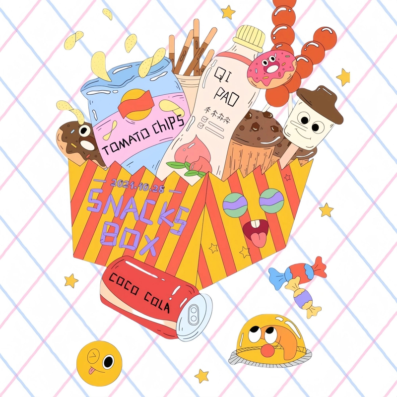 【先拍后开】大包零食办公室网红宿舍休闲饮料零食套餐综