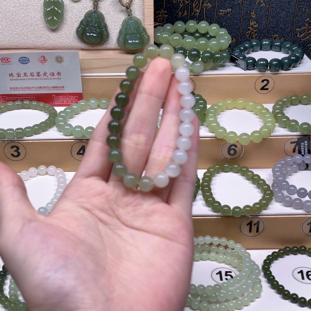 未镶嵌手串和田玉