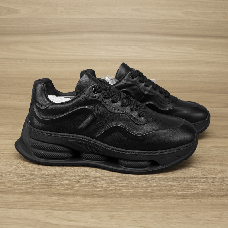 韩单真皮休闲舒适经典男款时尚小白鞋休闲鞋-0471