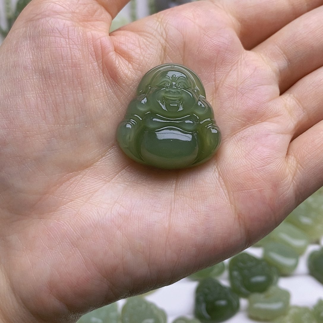 和田玉颈饰未镶嵌悠*