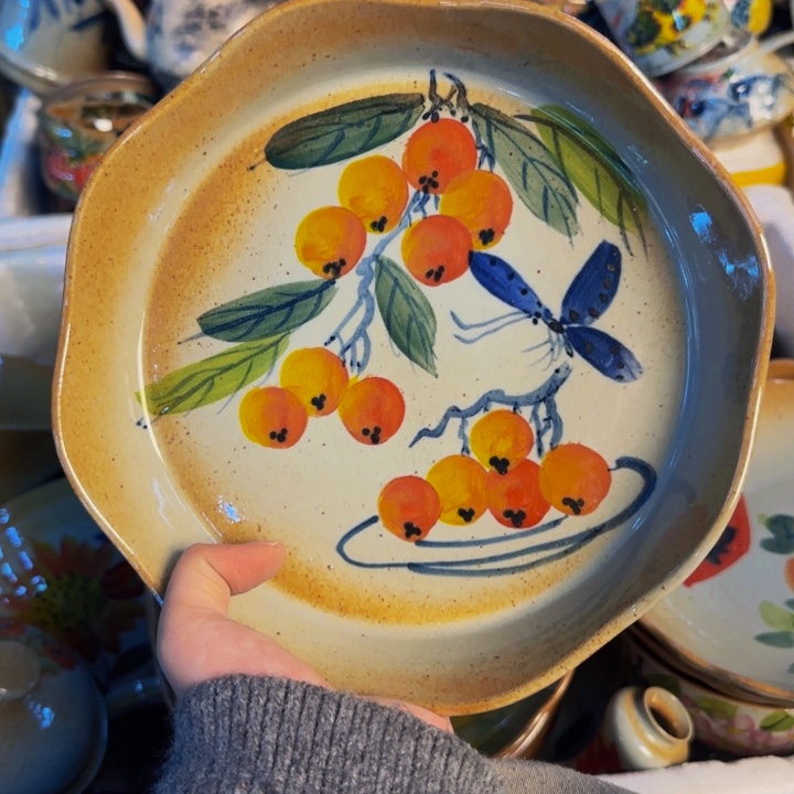 瓷片景德镇陶瓷手工手绘