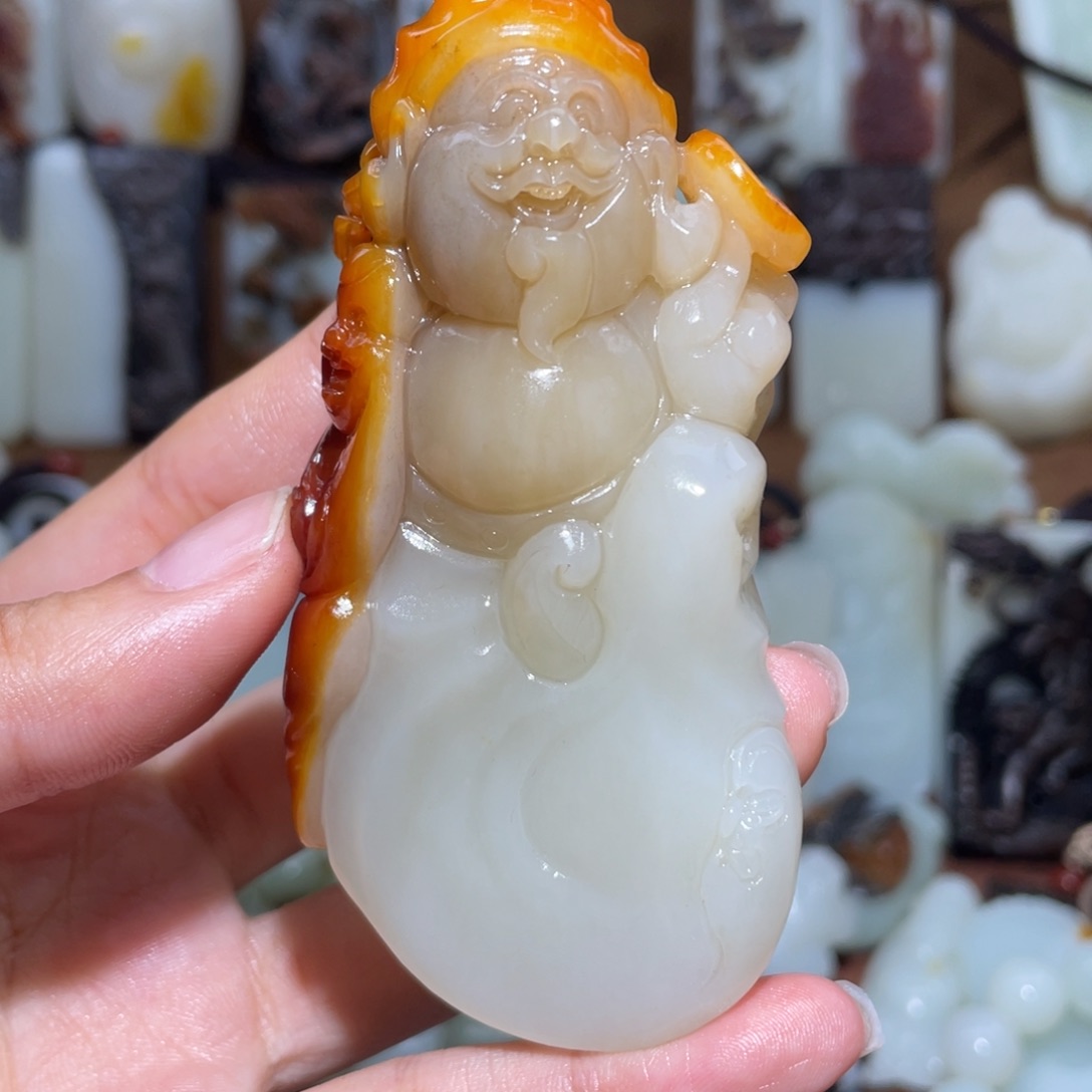 和田玉颈饰未镶嵌幸*➕