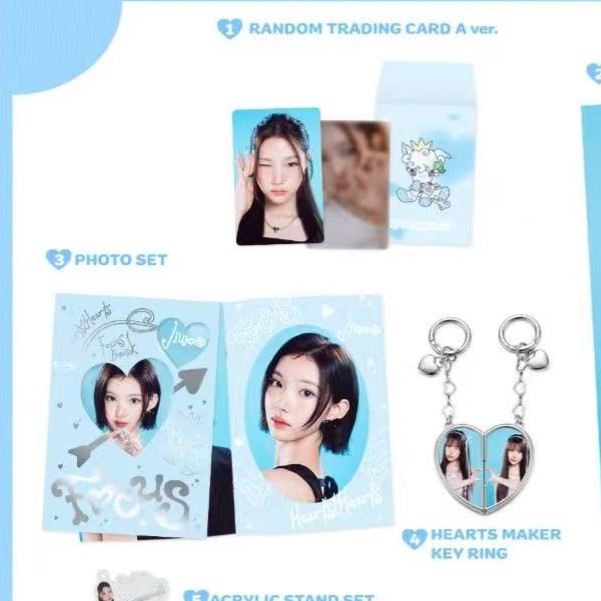 Hearts2hearts快闪随机卡